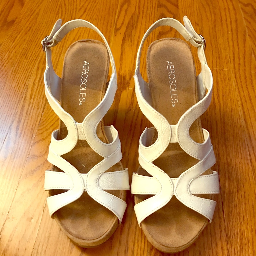 White Comfy Dress Sandals | Aerosoles